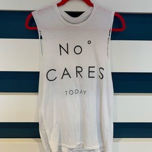 The Laundry Room Distressed Tank Top